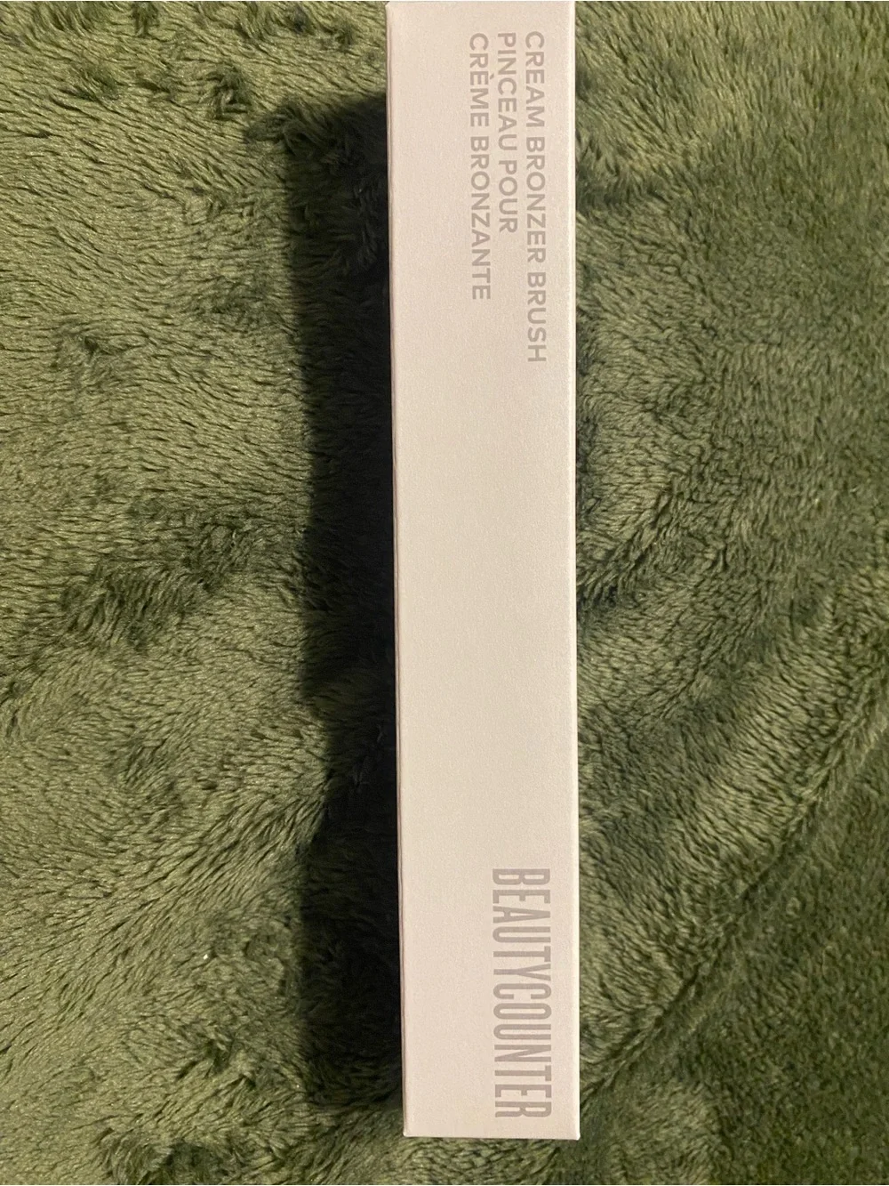 beautycounter Gold Cream Bronzer Brush with Ivory Bristles